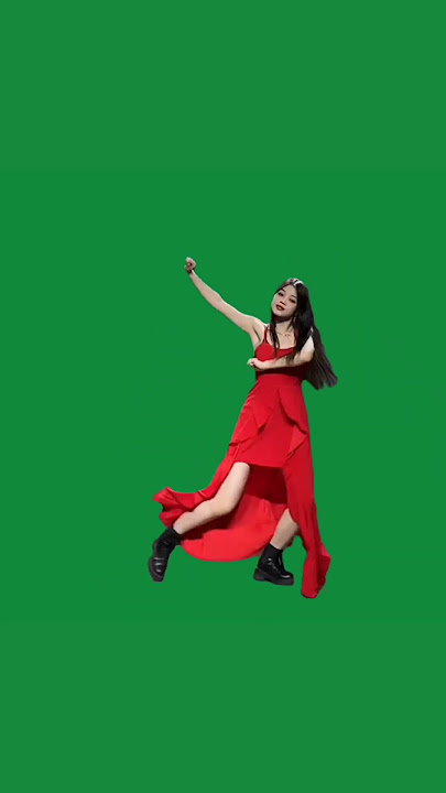 Green screen girl #shorts #greenscreenvideo