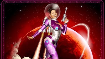 Blast Off Betty | Speed Drawing by Joseph Diaz | CorelDRAW