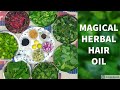 Homemade magical Kerala herbal hair oil | തലമുടി ആരോഗ്യത്തോടെ സമൃദ്ധമായി വളരാൻ ഒരു രഹസ്യക്കൂട്ട്