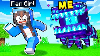 I Pranked CRAZY FAN GIRL As OP BOSSES In Minecraft!