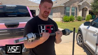 Explorer ST How To Change a Rear Axle