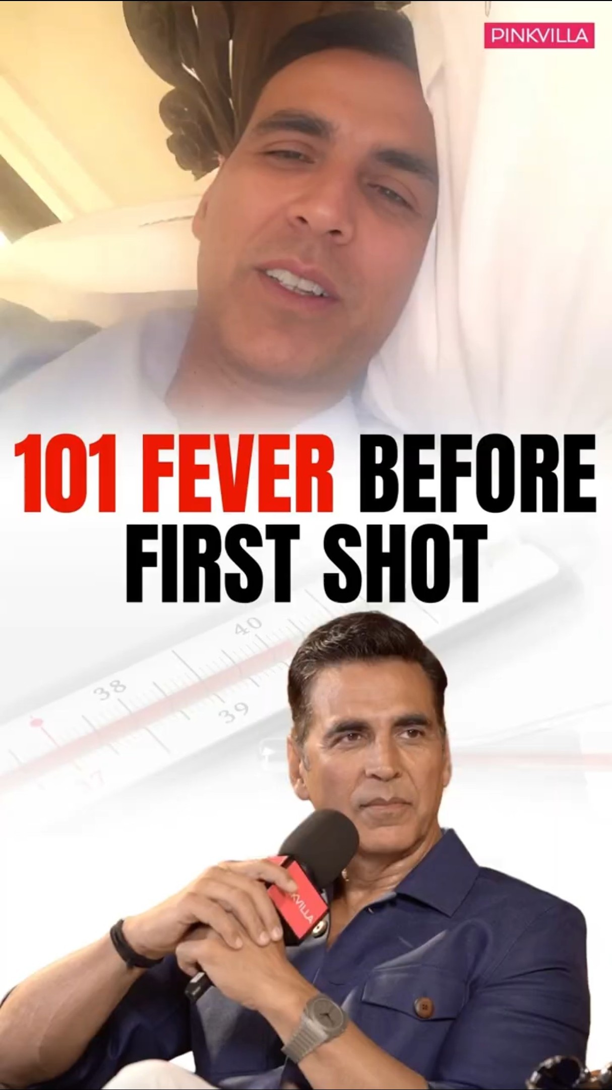 Akshay Kumar Had 101 Fever On The FIRST Day Of His Shoot | #shorts #bollywood #trending