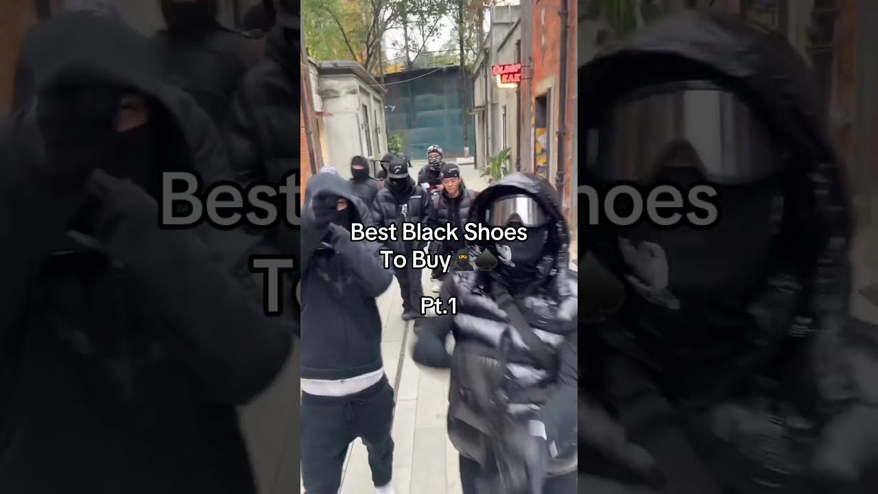 The Best Black Shoes SUBSCRIBE FOR DAILY DRIPPY CONTENT Follow My Other Social Medias Shorts