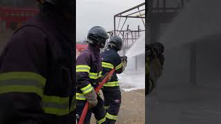 Addestramento antincendio avanzato: cisterna incendiata