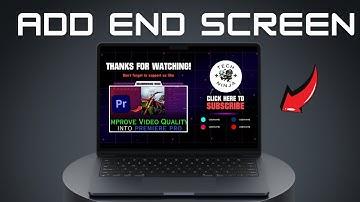 How to Add END SCREEN on YOUTUBE Video (2024)