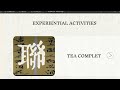 TEA SWALLOW: A Responsive Cultural Interface