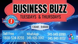 BUSINESS BUZZ WITH GUEST HOST, ORRETT CONNOR