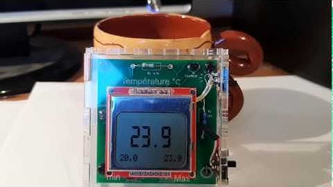 sonde température ( temperature sensor)  Attiny85 + ds18b20