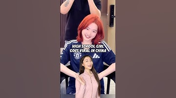 High School Girl Goes Viral in China for Surprising Season 👀 #chinese #college#study#chineseculture