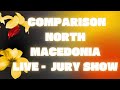 COMPARISON - LIVE/JURY SHOW - North Macedonia - Junior Eurovision 2024