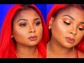 Simple Neutral Holiday Makeup tutorial - Collab Sheriza R /Queenii Rozenblad