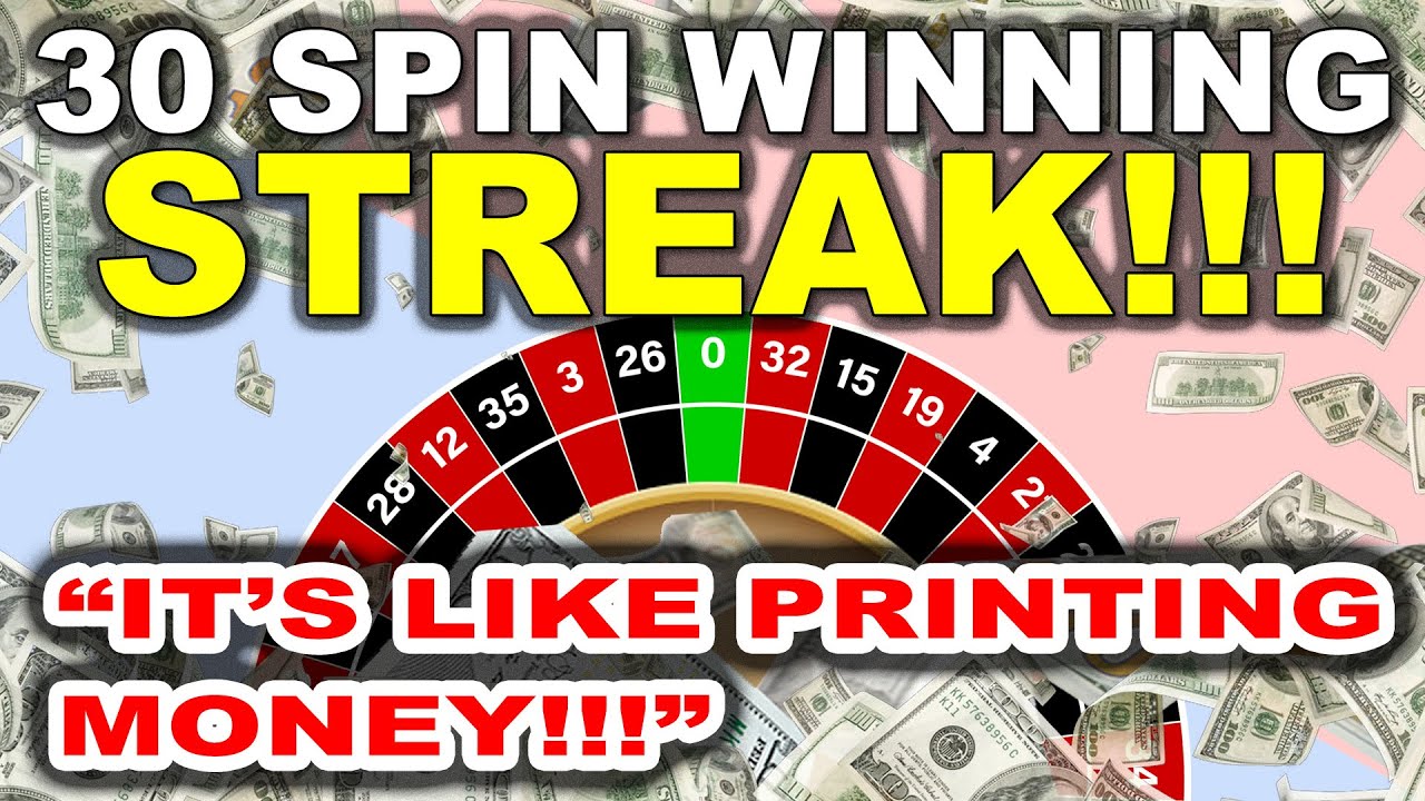 30 SPIN WINNING STREAK Trust the Process  roulette  grapefruitsystems