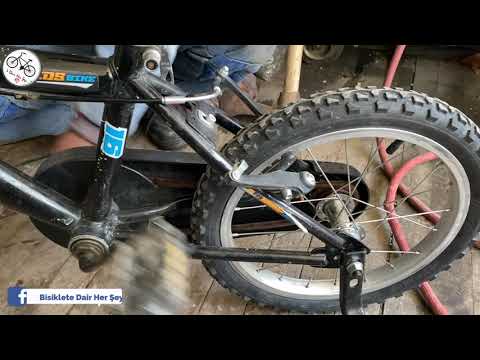Bisiklette Pedala Basınca
