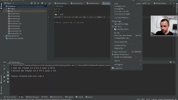Aula 1.8 - Introdução ao Python - Operações Básicas - Parte Inteira e Resto de Uma Divisão (MathPy)