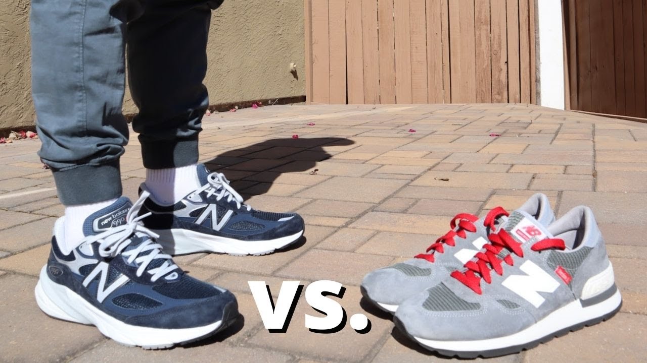 New Balance Made In USA 990v6 vs 990v1 