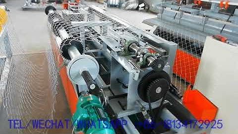 chain link fence machine/diamond netting machine