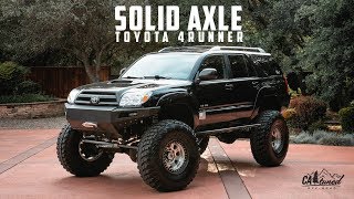 We are selling our solid axle swapped 4runner. contact us at
catunedoffroad.com for more details.
