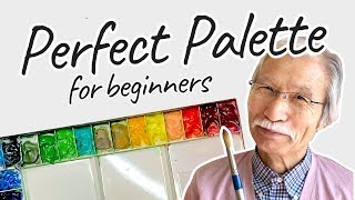 [Eng sub] The Perfect Watercolor Palette | Watercolor for Beginners