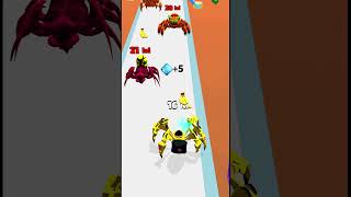 Insect Evolution Spider Run #shorts