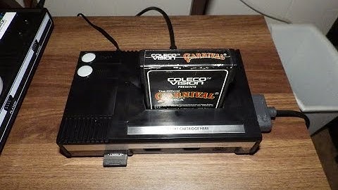 Collectorvision Phoenix Review (2nd Batch) playing Colecovision Carts
