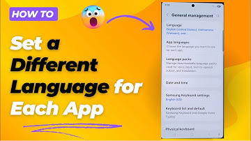 🌍 How to Set a Different Language for Each App on Samsung Galaxy S25/S25+/Ultra 📱