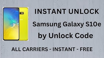 INSTANT UNLOCK Samsung Galaxy S10e with Unlocky Tool (100% FREE)