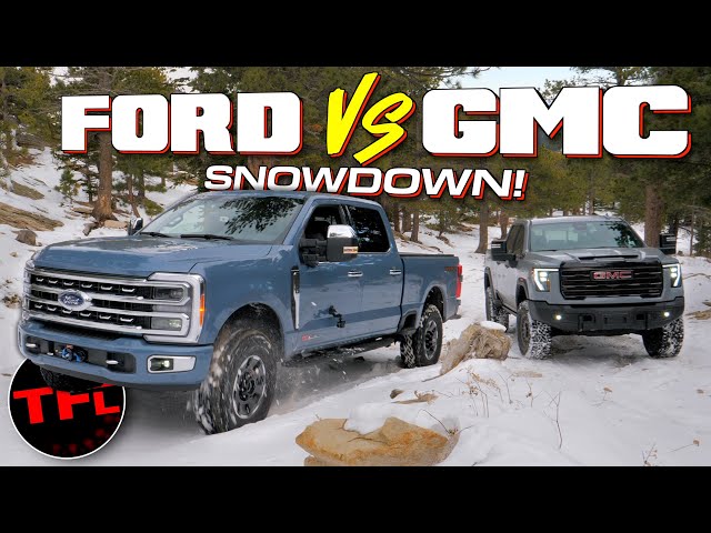 Ford vs GM - Which Of These Two New $100k Off-Road Heavy Duty Trucks Rule The Wilderness? class=