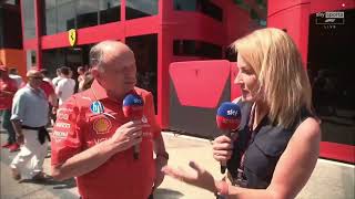 Fred Vasseur Interview Pre Qualifying - Views on Gap to Mclaren - Imola Grand Prix 2024 #f1