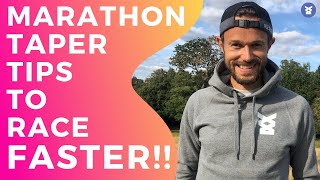 MARATHON TAPER TIPS - Quick and EASY TIPS to get you a PB!