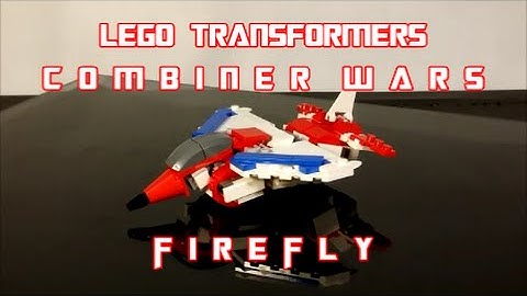 Lego Transformers Combiner Wars Fire Fly G1 Mini By BX Brix