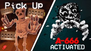 DOORS A-666 JUMPSCARE 😱 (DOORS SECRET ENTITY)