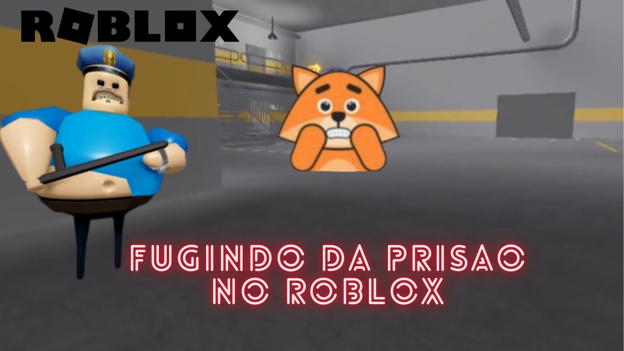 ESCAPE DO POLICIAL BARRIGUDO NA PRISÃO DO ROBLOX!! (BARRY'S PRISON