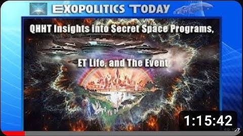 QHHT Insights into Secret Space Programs  ET Life  and The Event