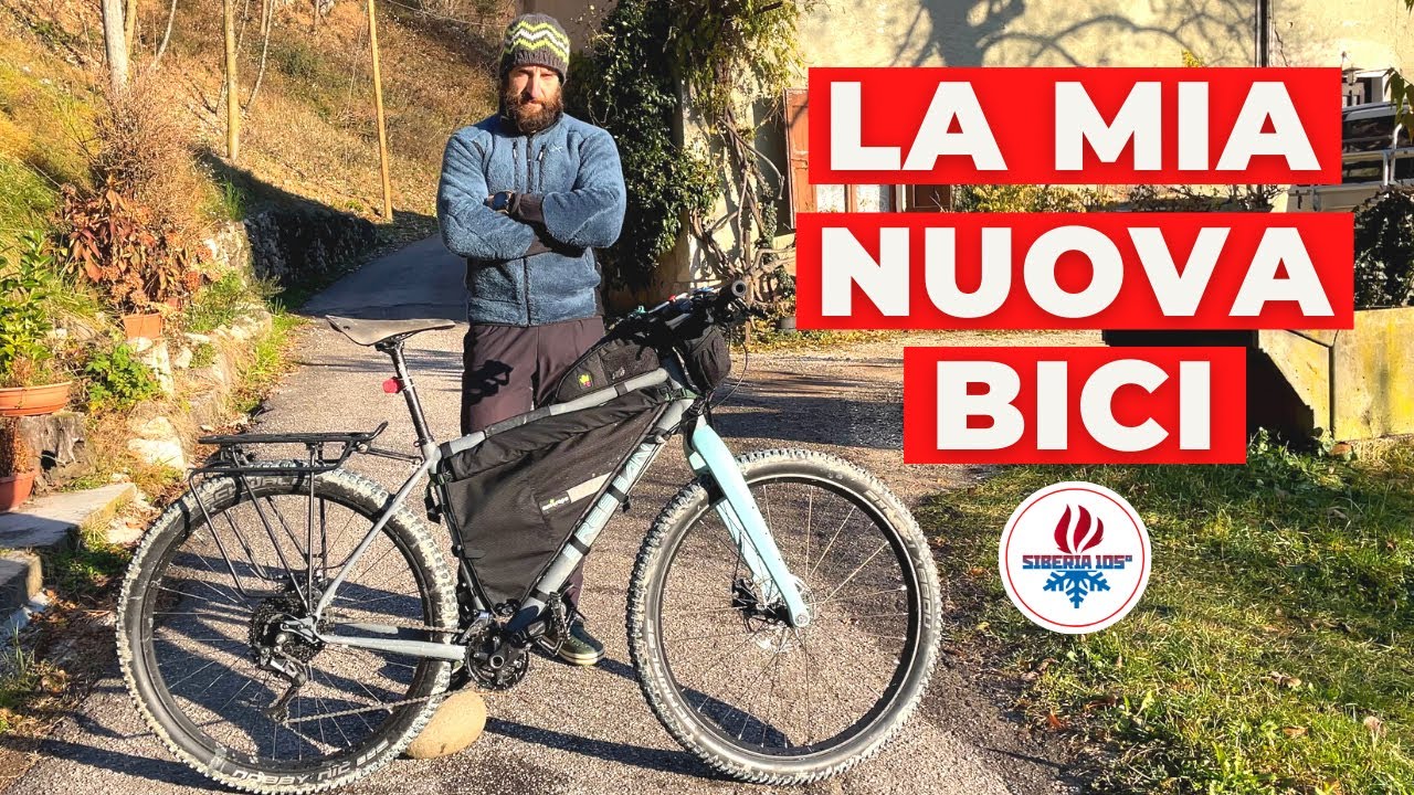 La mia nuova bici per un viaggio a -65°C - YouTube