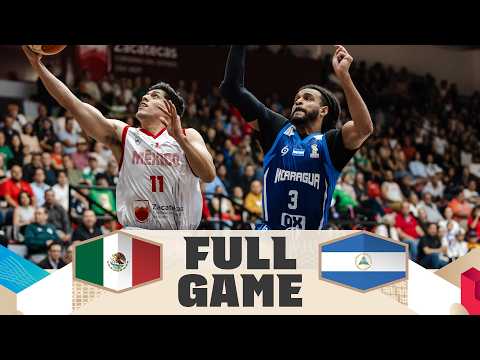 Mexico v Nicaragua | Full Basketball Game | FIBA Basketball World Cup 2027 Americas Qualifiers
