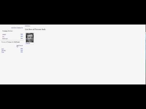 People Face Recognition Admin Panel