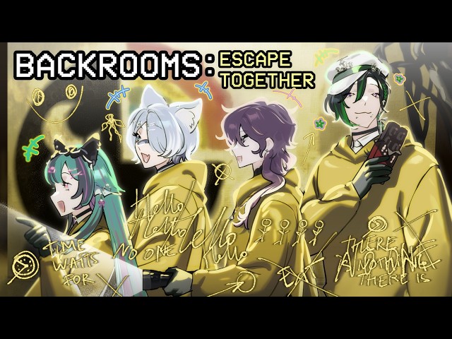 【BACKROOMS: ESCAPE TOGETHER】the best part is you can eat them! 🚪