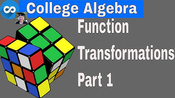 Function Transformations - Part 1 (Vertical & Horizontal shifts)