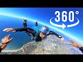 第一视角高空跳伞 【360°全景VR】太刺激了！
