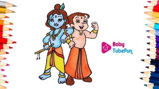 Chhota Bheem Colouring Page Colouring Chhota Bheem Cartoon Chota Bheem Colouring