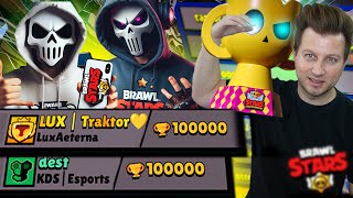 :   @realtraktor   100 000   BRAWL STARS
