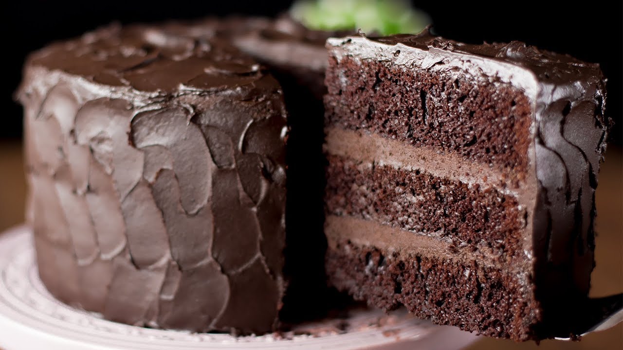 Pastel de chocolate − 