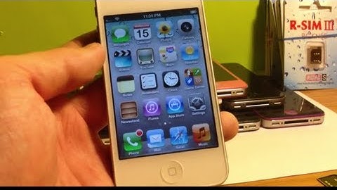 How to Unlock ANY iPhone 4S iOS 6.1.3/6.1.2/6.1/6.0/.6.0.1/5.1.1/2.0.12 or Lower Sprint/Verizon/At&t