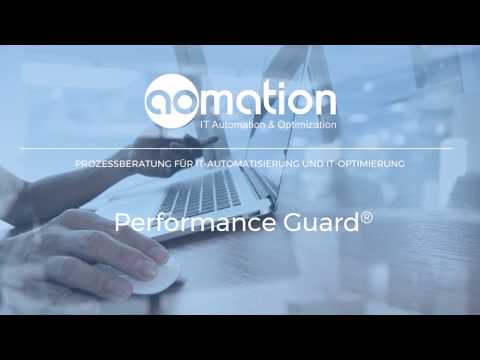 Nutzung von Performance Guard - Teil 3 Analyze