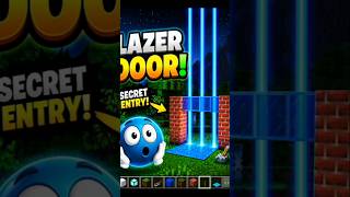 Lazer Door In Minecraft 🤫| #minecraft #yt #minecraftsurvivalseries100days #youtubeshorts