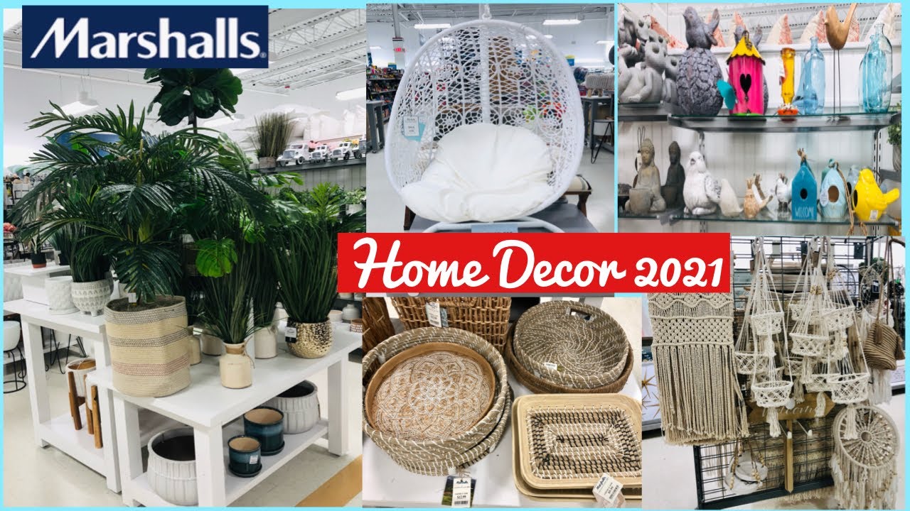 MARSHALLS HOME DECOR 2021 WHAT'S NEW AT MARSHALLS WITH ME AT