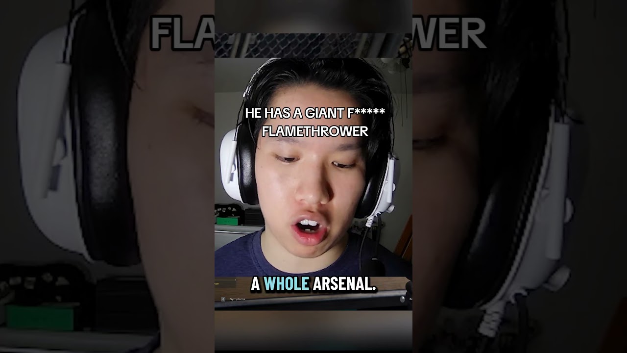 Dude was fighting some demons 🤣