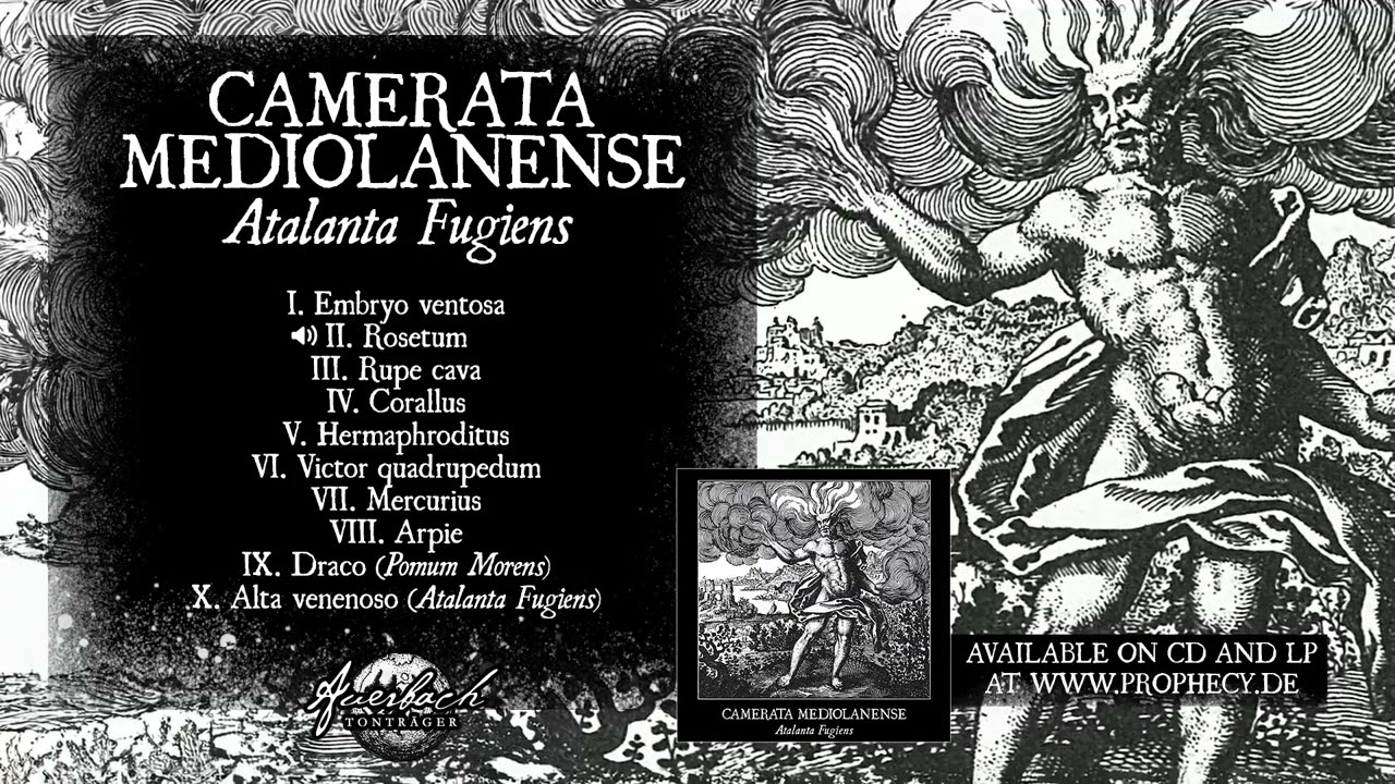 Camerata Mediolanense - Atalanta Fugiens [Full Album Player]