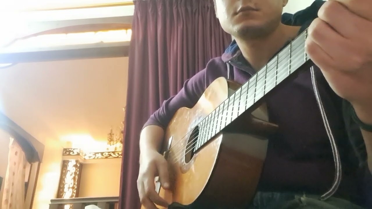 رامي صبري - لما بتوحشني (جيتار) Ramy Sabry - lama btwhshny (Guitar) #كوردات