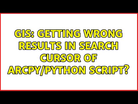 GIS: Getting wrong